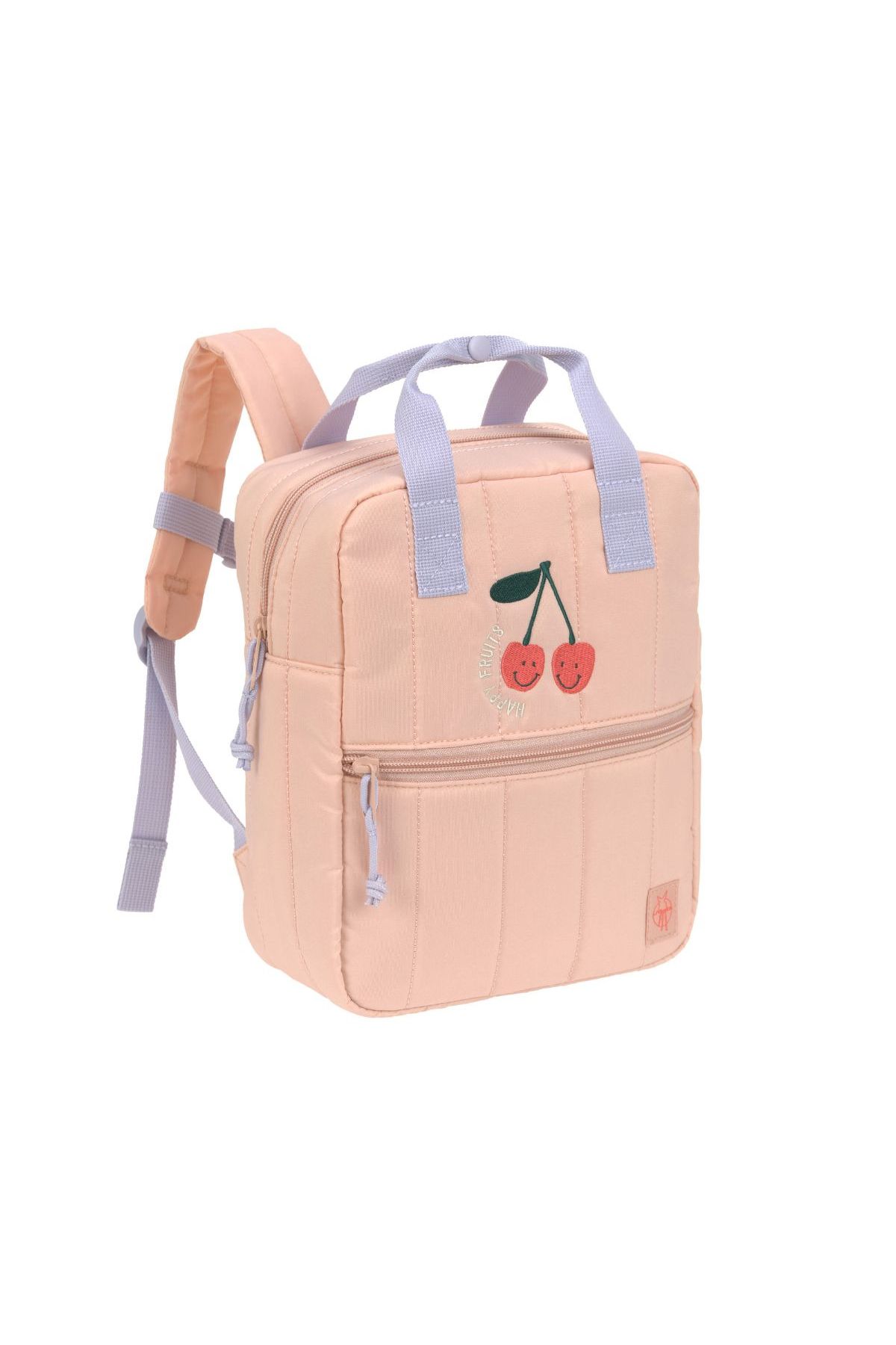 Lassig Mini Square Backpack Little Gang Cherry Peach | Mothercare SG